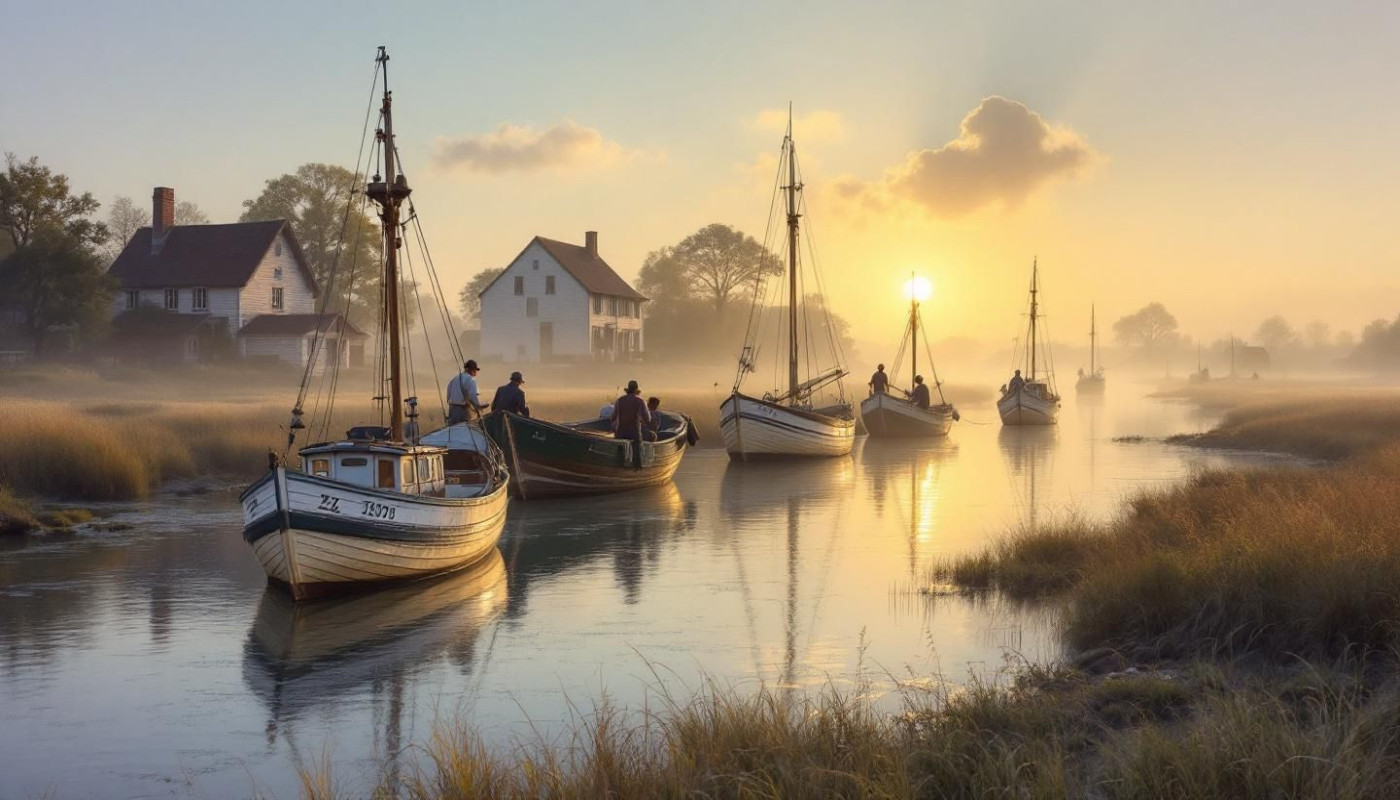 Exploration des liens historiques entre les ports landais et l'Adour